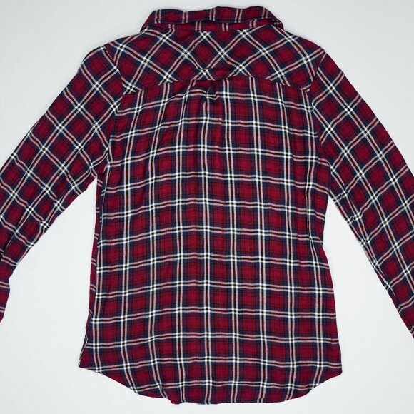 Rails Hunter Button Down Flannel Shirt Petite Small - Picture 2 of 2